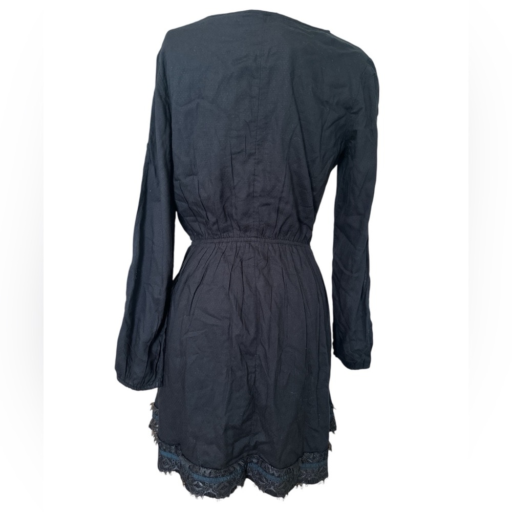 Roxy navy blue Lace Chemise with Elegant Trim - Picture 6 of 7